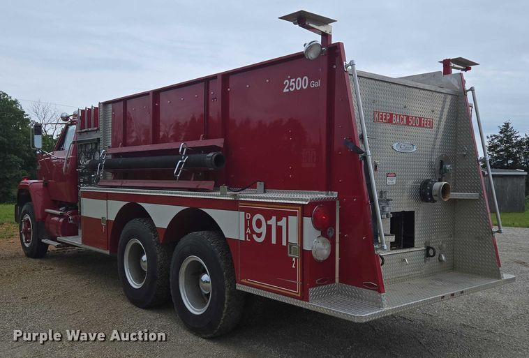 image for item EN3791 1982 GMC Brigadier pumper fire truck