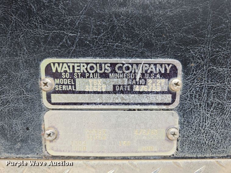 image for item EN3791 1982 GMC Brigadier pumper fire truck