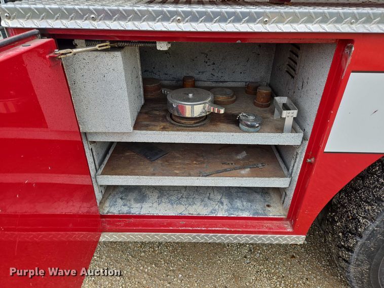 image for item EN3791 1982 GMC Brigadier pumper fire truck