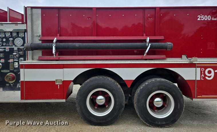 image for item EN3791 1982 GMC Brigadier pumper fire truck