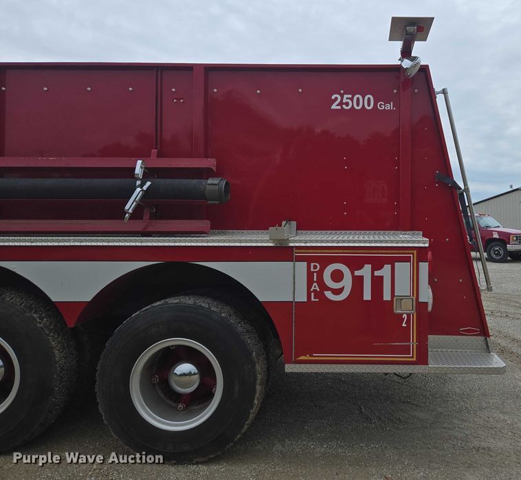 image for item EN3791 1982 GMC Brigadier pumper fire truck