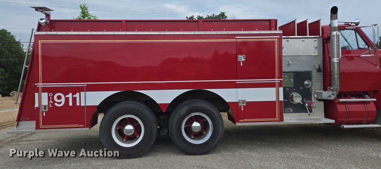 image for item EN3791 1982 GMC Brigadier pumper fire truck