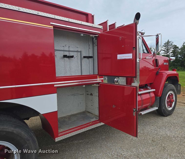 image for item EN3791 1982 GMC Brigadier pumper fire truck