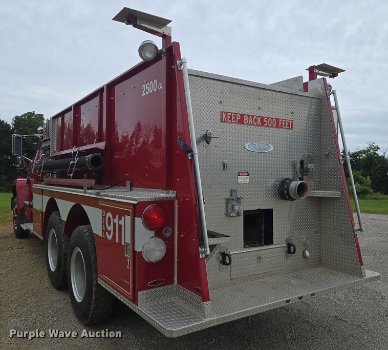 image for item EN3791 1982 GMC Brigadier pumper fire truck
