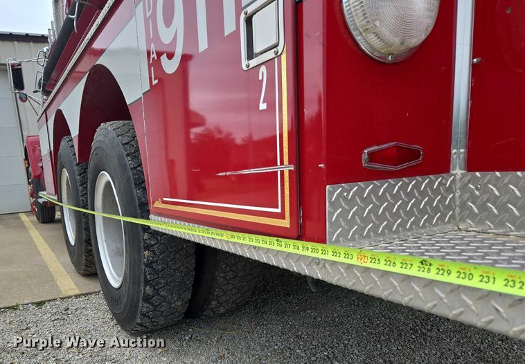 image for item EN3791 1982 GMC Brigadier pumper fire truck