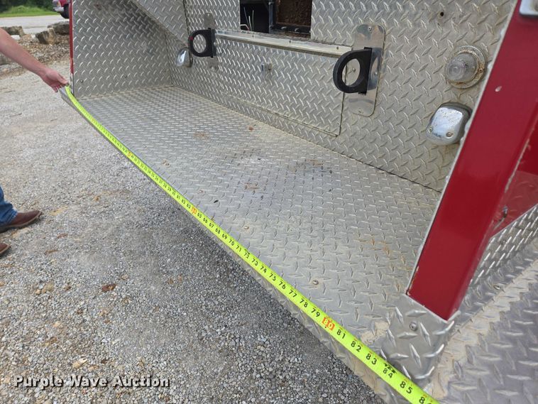 image for item EN3791 1982 GMC Brigadier pumper fire truck