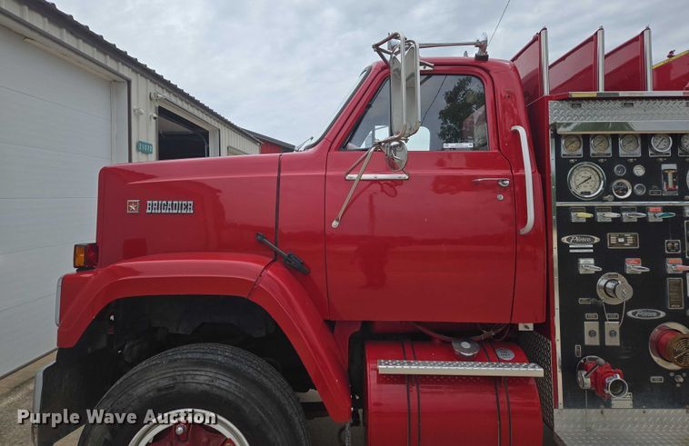 image for item EN3791 1982 GMC Brigadier pumper fire truck