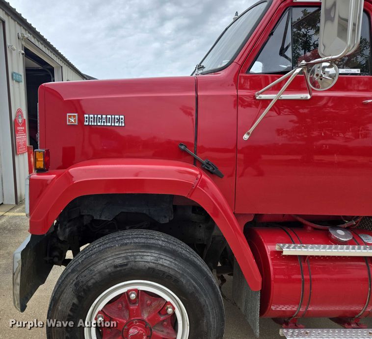 image for item EN3791 1982 GMC Brigadier pumper fire truck