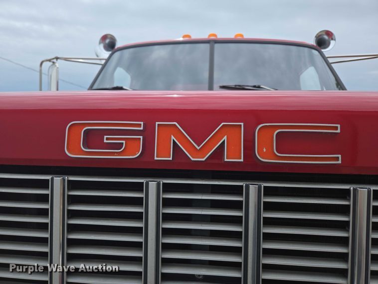 image for item EN3791 1982 GMC Brigadier pumper fire truck