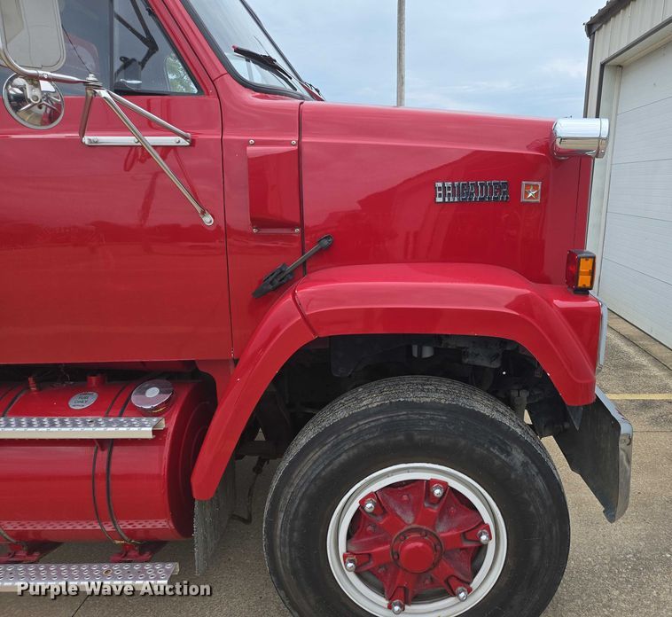 image for item EN3791 1982 GMC Brigadier pumper fire truck