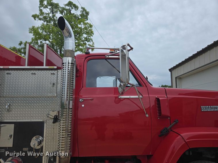 image for item EN3791 1982 GMC Brigadier pumper fire truck