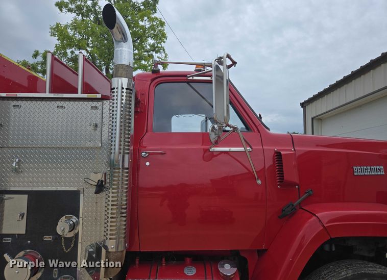image for item EN3791 1982 GMC Brigadier pumper fire truck