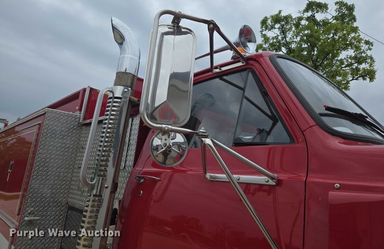 image for item EN3791 1982 GMC Brigadier pumper fire truck