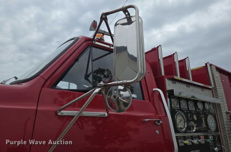 image for item EN3791 1982 GMC Brigadier pumper fire truck