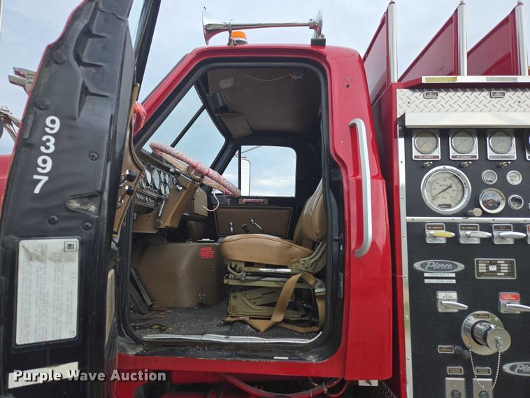 image for item EN3791 1982 GMC Brigadier pumper fire truck