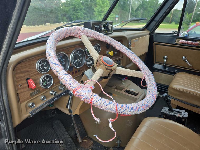 image for item EN3791 1982 GMC Brigadier pumper fire truck