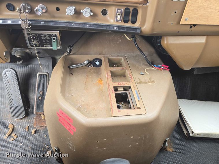 image for item EN3791 1982 GMC Brigadier pumper fire truck