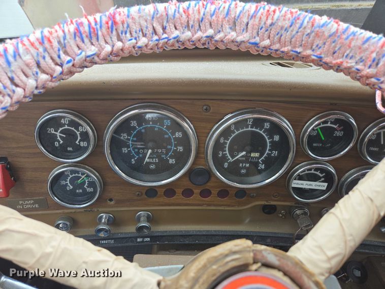 image for item EN3791 1982 GMC Brigadier pumper fire truck