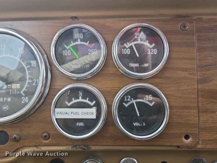 image for item EN3791 1982 GMC Brigadier pumper fire truck