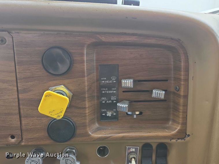 image for item EN3791 1982 GMC Brigadier pumper fire truck