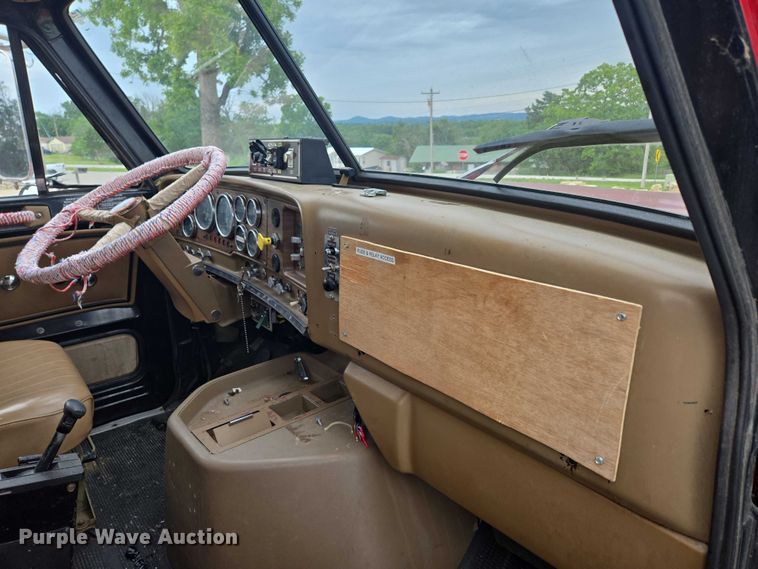 image for item EN3791 1982 GMC Brigadier pumper fire truck