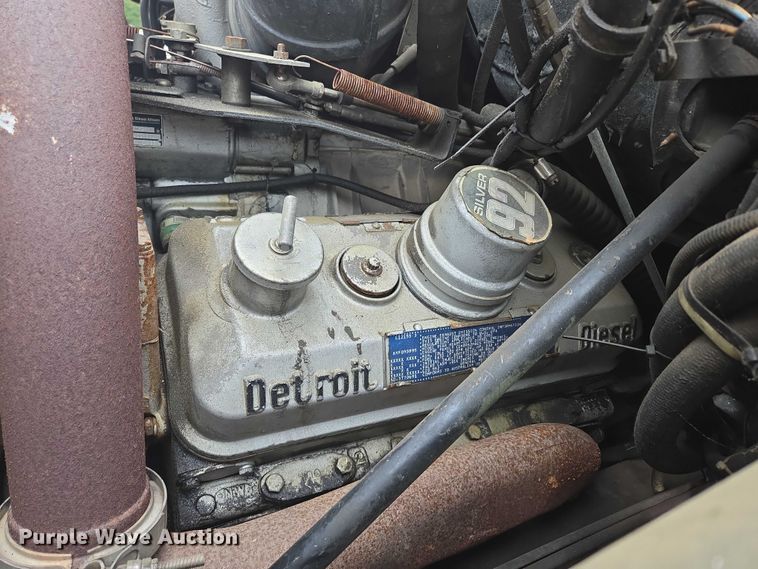 image for item EN3791 1982 GMC Brigadier pumper fire truck