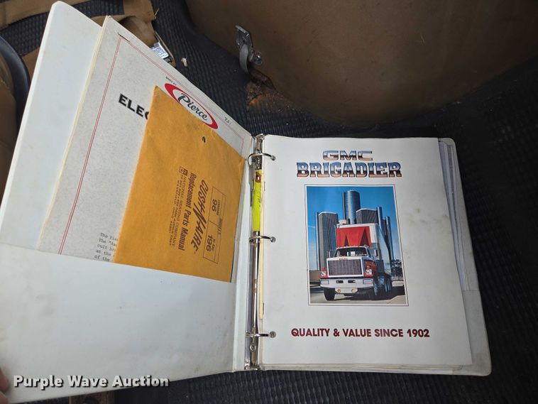 image for item EN3791 1982 GMC Brigadier pumper fire truck