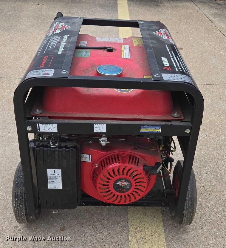 image for item EN3792 Heavy Duty Power Systems HDG9000ER generator