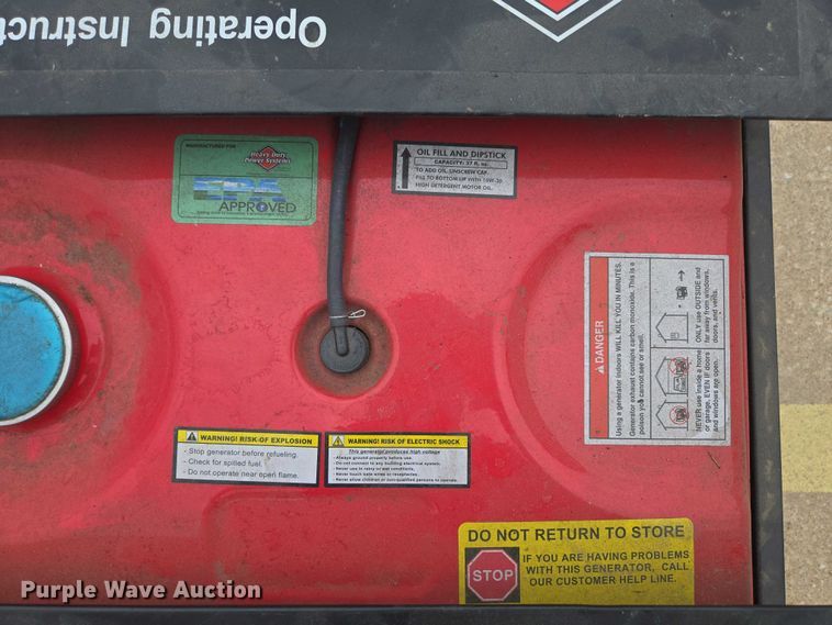 image for item EN3792 Heavy Duty Power Systems HDG9000ER generator