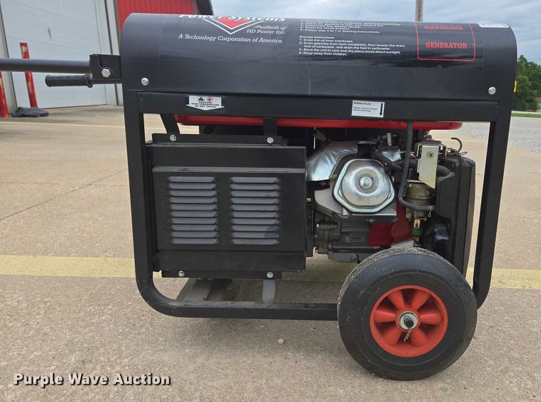 image for item EN3792 Heavy Duty Power Systems HDG9000ER generator
