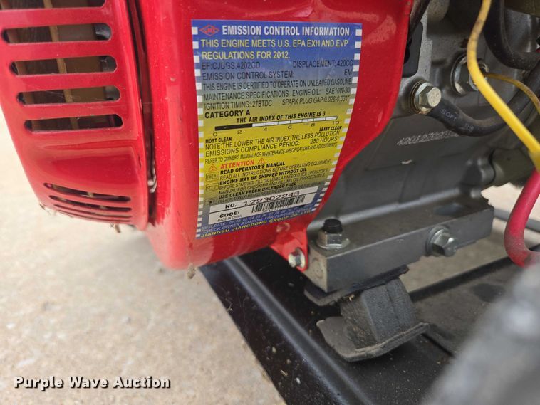 image for item EN3792 Heavy Duty Power Systems HDG9000ER generator