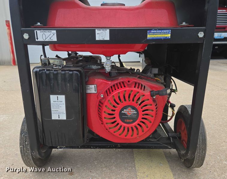 image for item EN3792 Heavy Duty Power Systems HDG9000ER generator