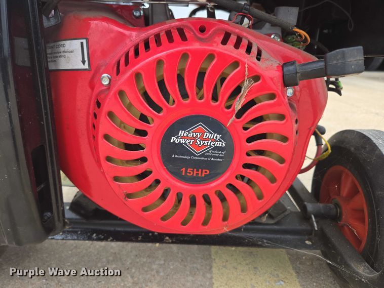 image for item EN3792 Heavy Duty Power Systems HDG9000ER generator