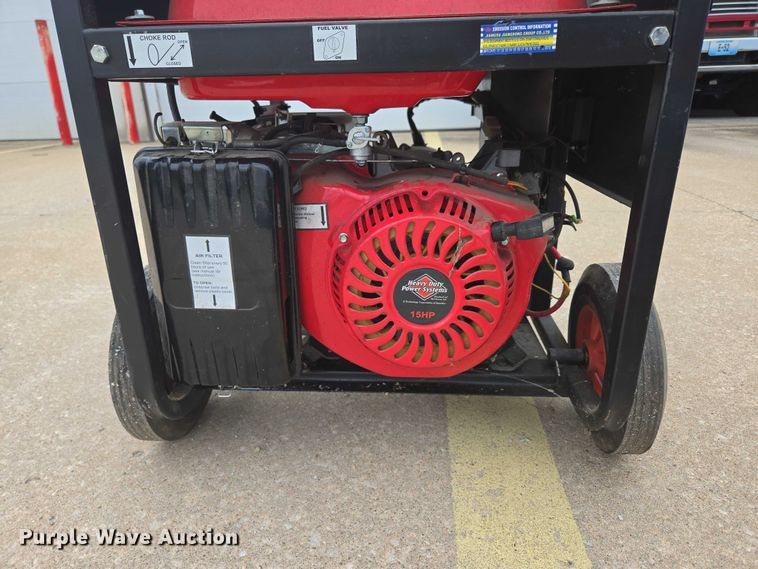 image for item EN3792 Heavy Duty Power Systems HDG9000ER generator