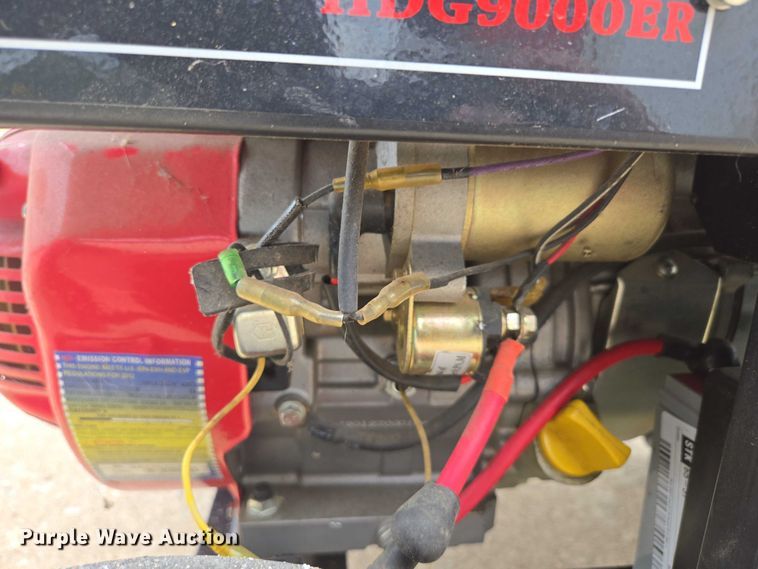 image for item EN3792 Heavy Duty Power Systems HDG9000ER generator