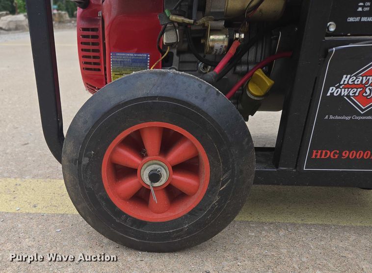 image for item EN3792 Heavy Duty Power Systems HDG9000ER generator