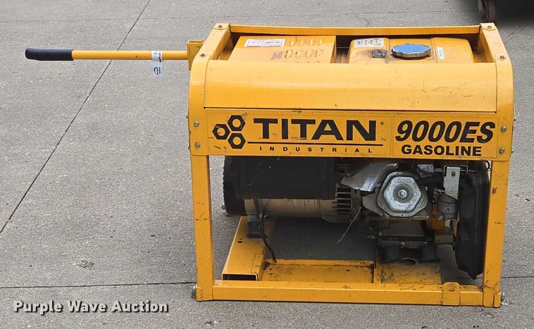 image for item EN3794 Titan Industrial 9000ES generator