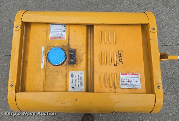 image for item EN3794 Titan Industrial 9000ES generator