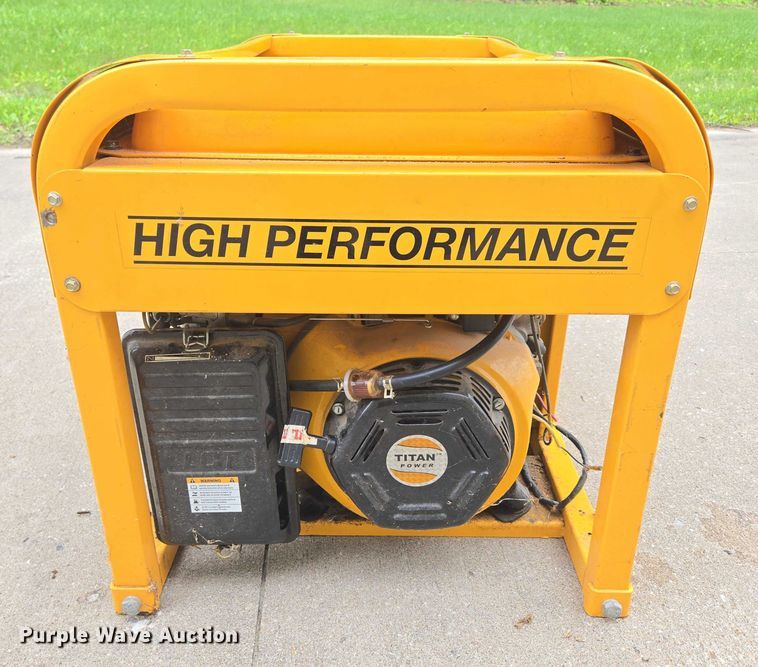 image for item EN3794 Titan Industrial 9000ES generator