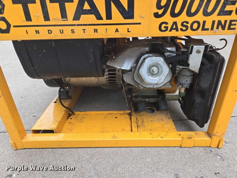 image for item EN3794 Titan Industrial 9000ES generator