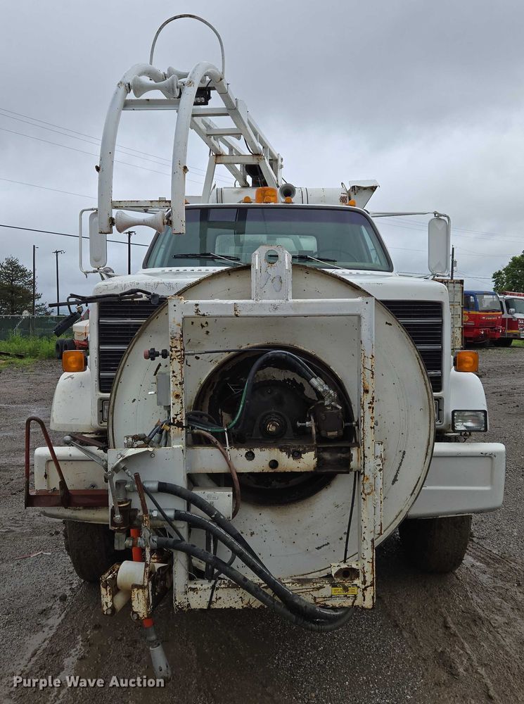 image for item EN8016 1986 Chevrolet 70 sewer jetter truck