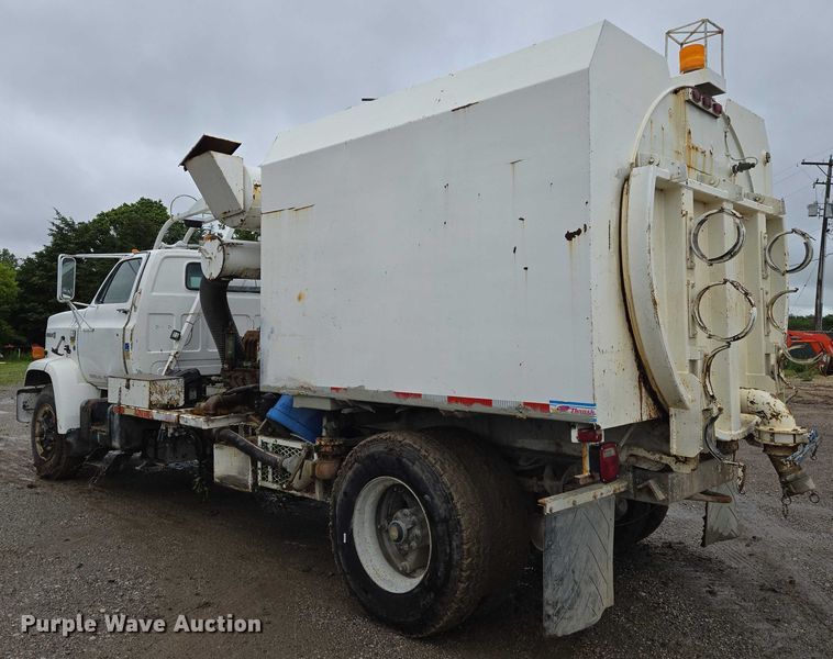 image for item EN8016 1986 Chevrolet 70 sewer jetter truck