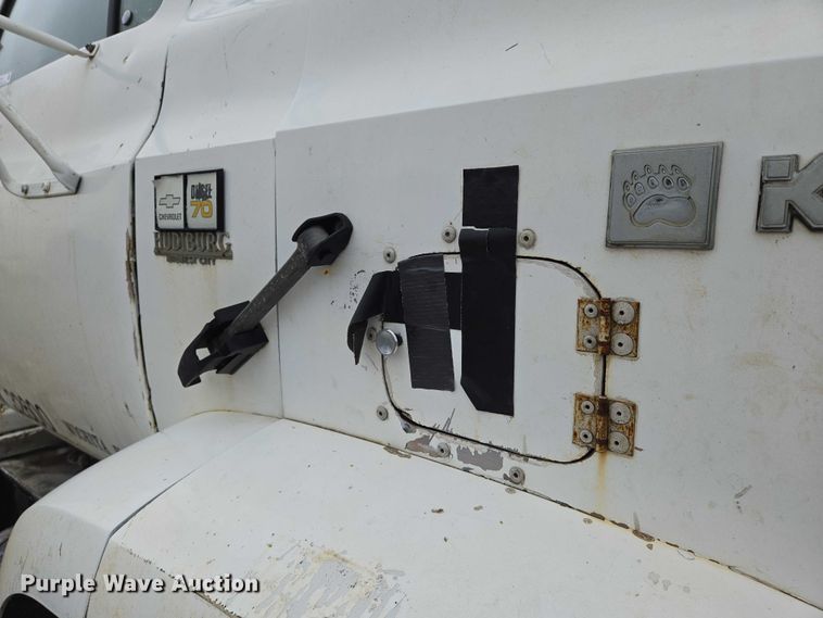 image for item EN8016 1986 Chevrolet 70 sewer jetter truck