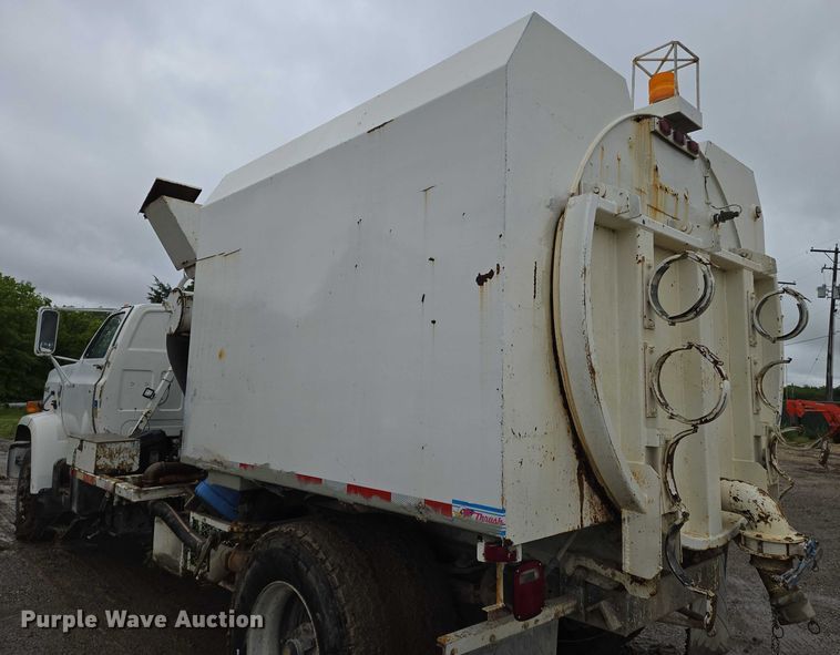 image for item EN8016 1986 Chevrolet 70 sewer jetter truck