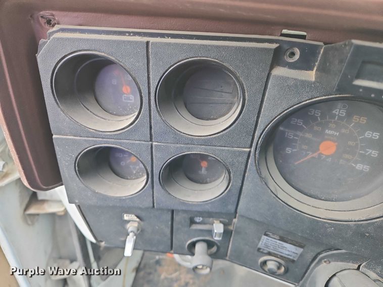 image for item EN8016 1986 Chevrolet 70 sewer jetter truck