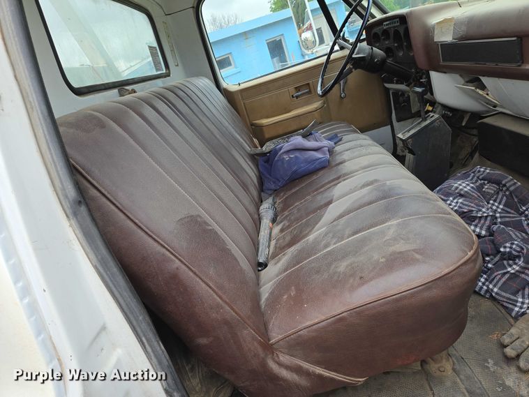 image for item EN8016 1986 Chevrolet 70 sewer jetter truck