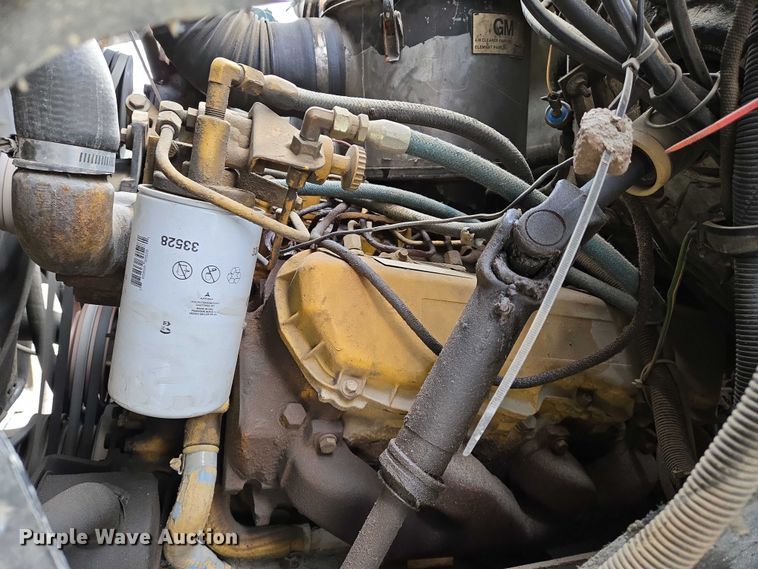 image for item EN8016 1986 Chevrolet 70 sewer jetter truck