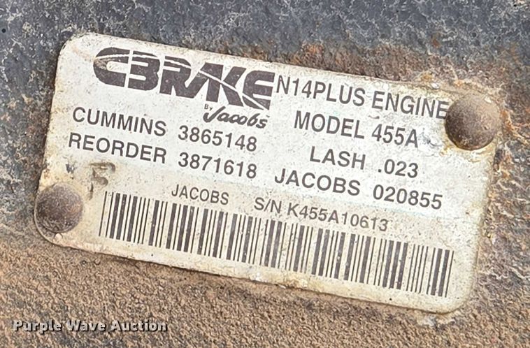 image for item EN8031 1996 Freightliner FLD semi truck