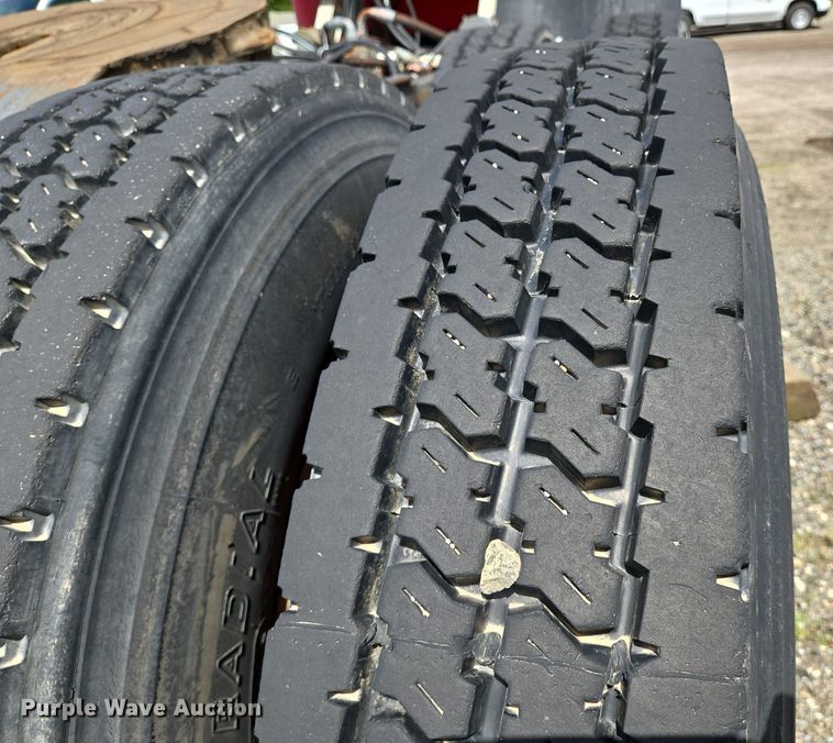 image for item EN8031 1996 Freightliner FLD semi truck