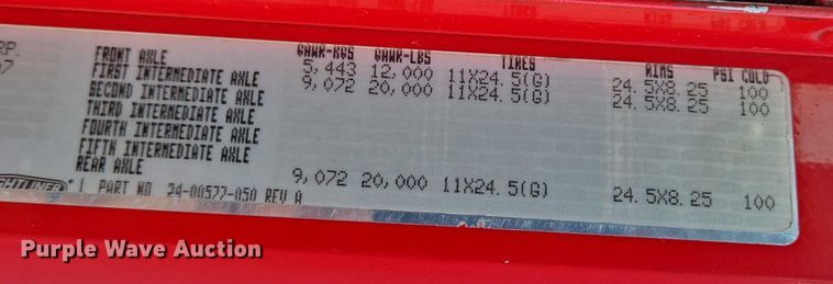 image for item EN8031 1996 Freightliner FLD semi truck